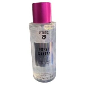 Victoria's Secret PINK Fresh & Clean Shimmer Mist Body Spray - 8.4 fl‎ oz